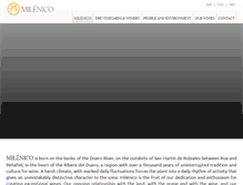 Tablet Screenshot of milenico.com